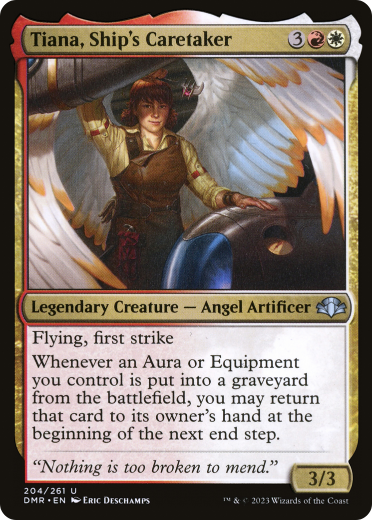 Tiana, Ship's Caretaker [Dominaria Remastered] | Gamers Paradise