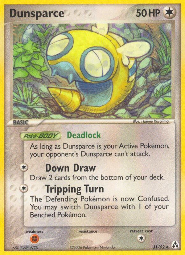 Dunsparce (31/92) [EX: Legend Maker] | Gamers Paradise