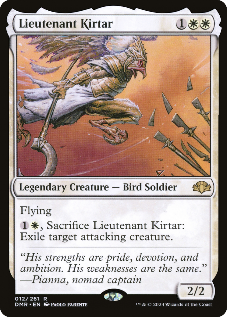 Lieutenant Kirtar [Dominaria Remastered] | Gamers Paradise