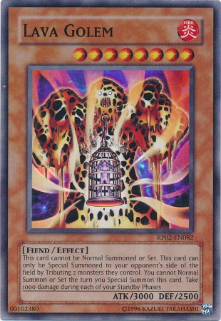 Lava Golem [RP02-EN082] Super Rare | Gamers Paradise