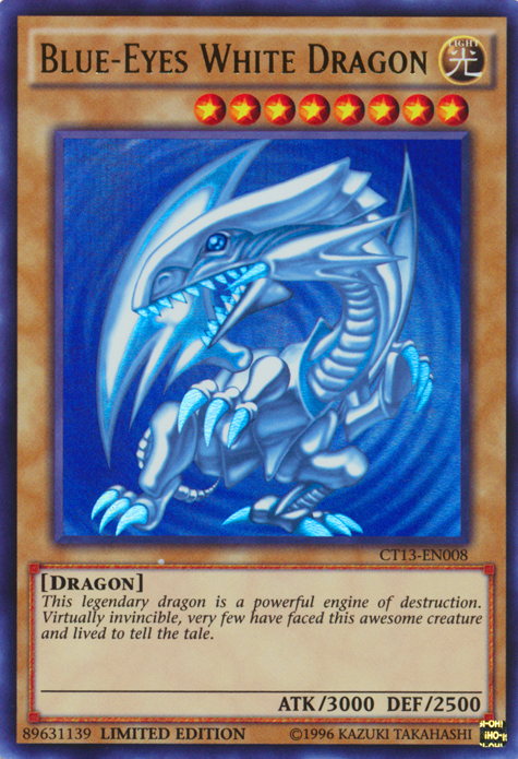 Blue-Eyes White Dragon [CT13-EN008] Ultra Rare | Gamers Paradise