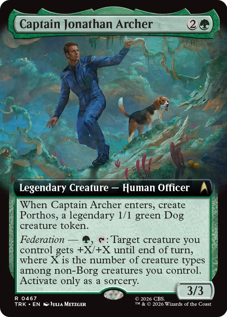 Captain Jonathan Archer (Extended Art) [Star Trek] | Gamers Paradise