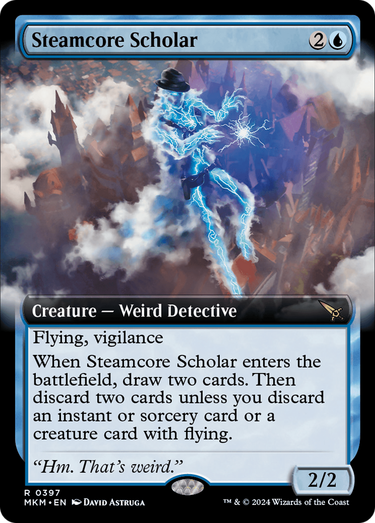 Steamcore Scholar (Extended Art) [Murders at Karlov Manor] | Gamers Paradise