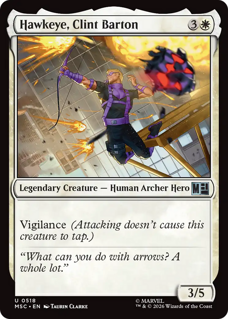 Hawkeye, Clint Barton (0518) [Marvel Super Heroes Commander] | Gamers Paradise