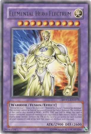 Elemental Hero Electrum (Redemption Replacement) [MDP2-EN001K] Rare | Gamers Paradise