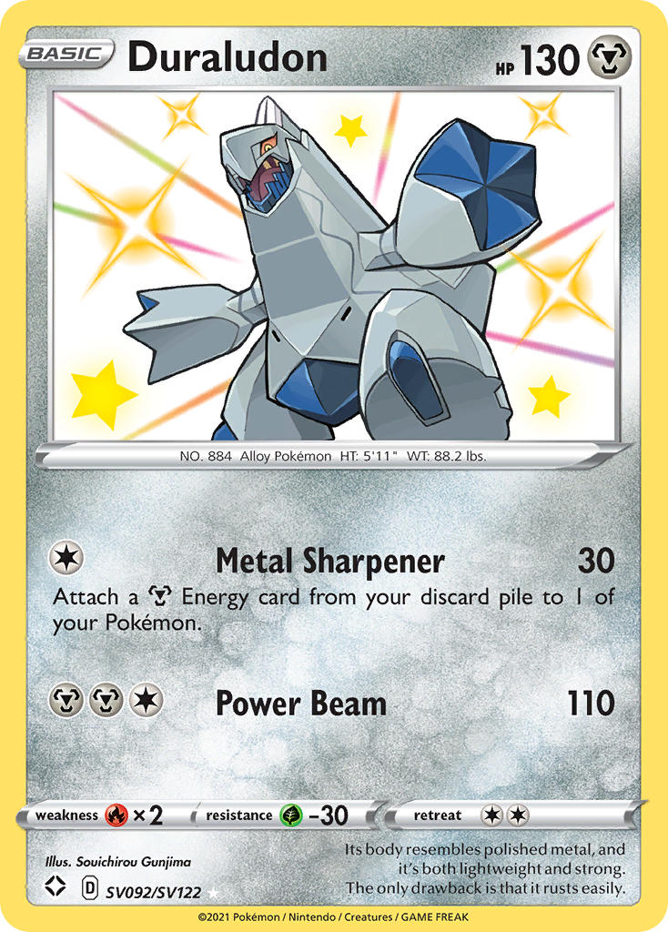 Duraludon (SV092/SV122) [Sword & Shield: Shining Fates] | Gamers Paradise