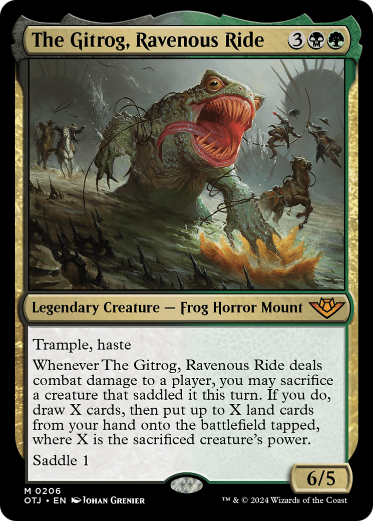 The Gitrog, Ravenous Ride [Outlaws of Thunder Junction] | Gamers Paradise