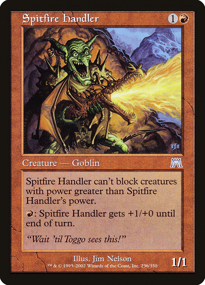 Spitfire Handler [Onslaught] | Gamers Paradise