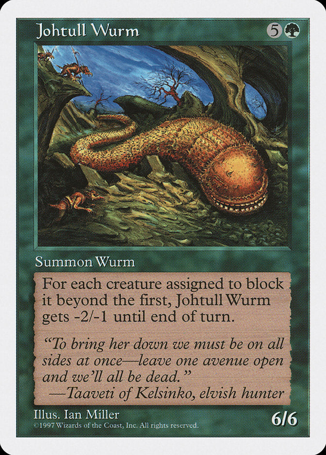 Johtull Wurm [Fifth Edition] | Gamers Paradise