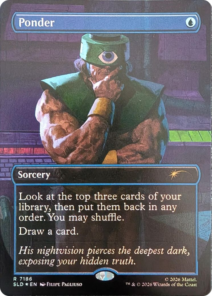 Ponder (7186) [Secret Lair Drop Series] | Gamers Paradise