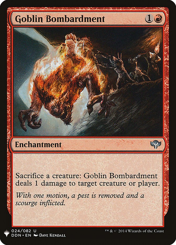 Goblin Bombardment [Mystery Booster] | Gamers Paradise