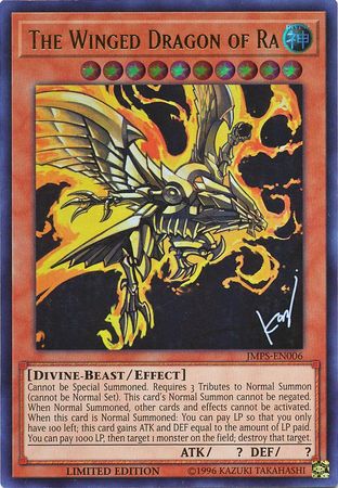 The Winged Dragon of Ra [JMPS-EN006] Ultra Rare | Gamers Paradise