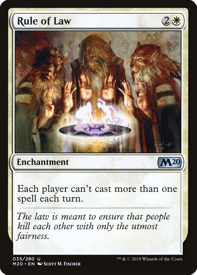 Rule of Law [Core Set 2020] | Gamers Paradise