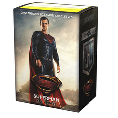 Dragon Shield: Standard 100ct Art Sleeves - Justice League (Superman) | Gamers Paradise