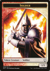 Soldier // Soldier Double-Sided Token [Guilds of Ravnica Guild Kit Tokens] | Gamers Paradise