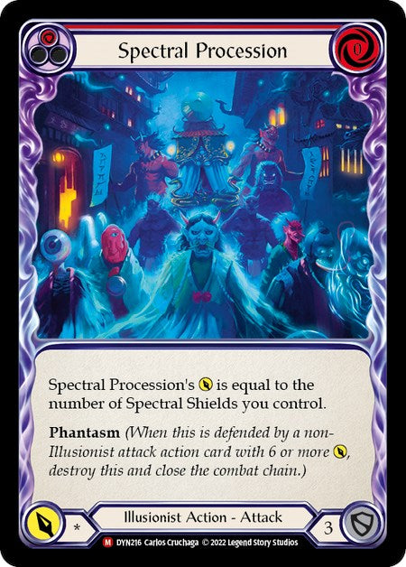 Spectral Procession [DYN216] (Dynasty)  Rainbow Foil | Gamers Paradise