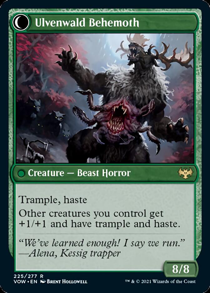 Ulvenwald Oddity // Ulvenwald Behemoth [Innistrad: Crimson Vow] | Gamers Paradise