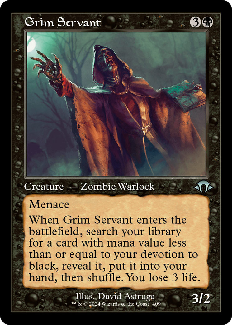 Grim Servant (Retro) [Modern Horizons 3] | Gamers Paradise