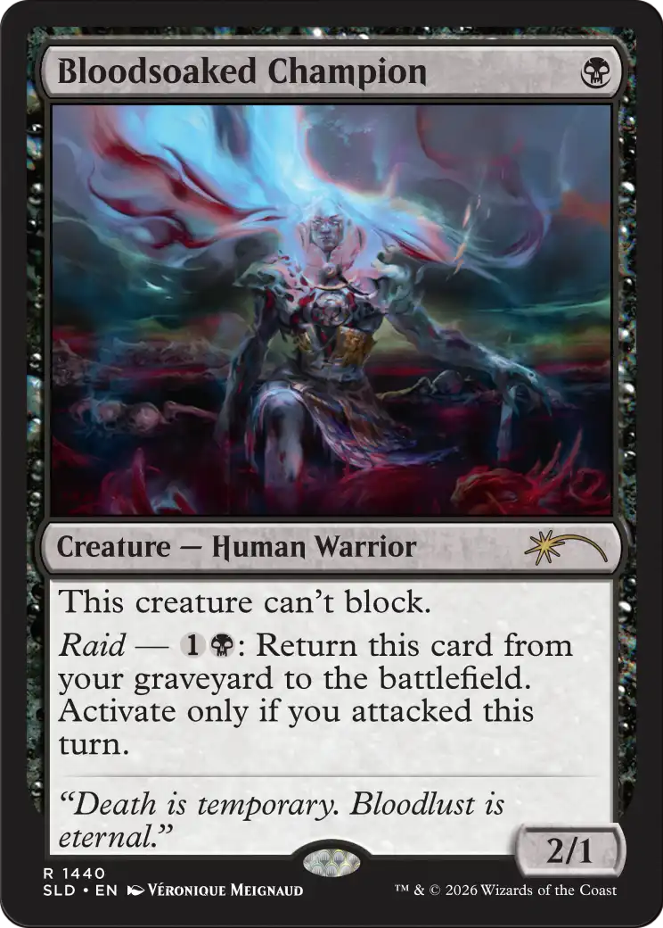 Bloodsoaked Champion [Secret Lair Drop Series] | Gamers Paradise