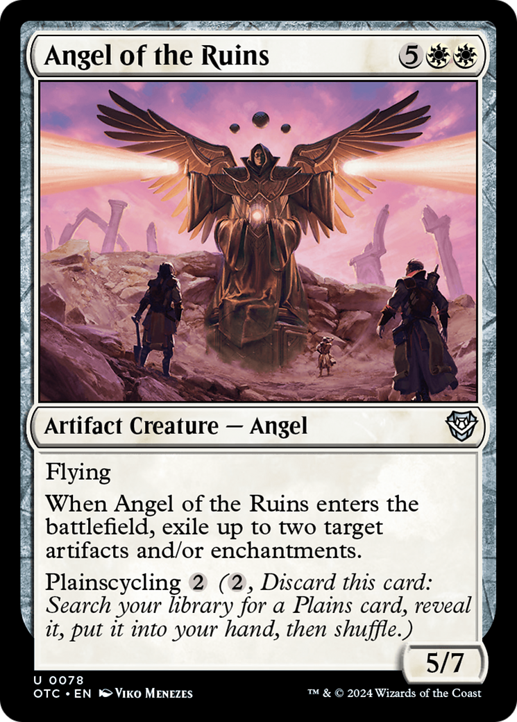 Angel of the Ruins [Outlaws of Thunder Junction Commander] | Gamers Paradise