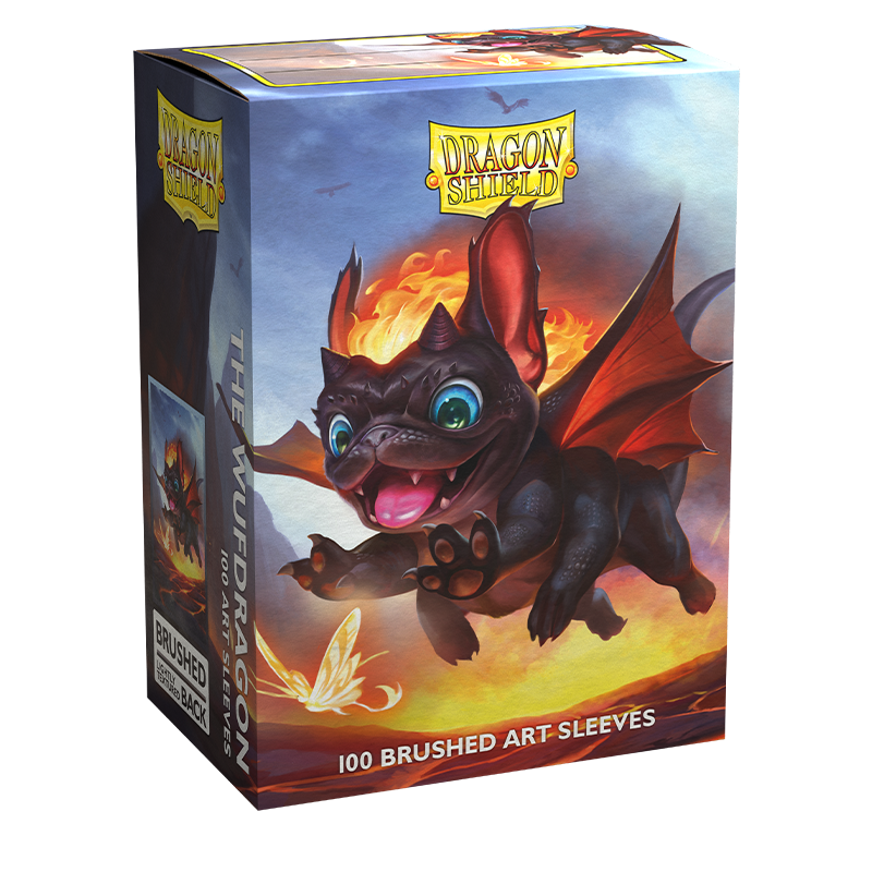 Dragon Shield: Standard 100ct Brushed Art Sleeves - The Wufdragon | Gamers Paradise