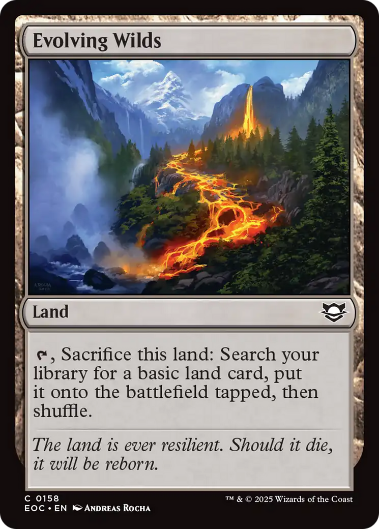Evolving Wilds [Edge of Eternities Commander] | Gamers Paradise