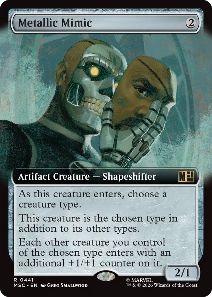 Metallic Mimic (Extended Art) [Marvel Super Heroes Commander] | Gamers Paradise