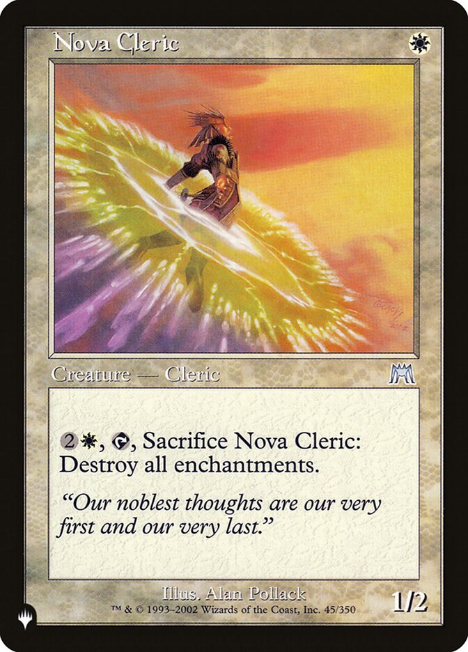 Nova Cleric [The List] | Gamers Paradise