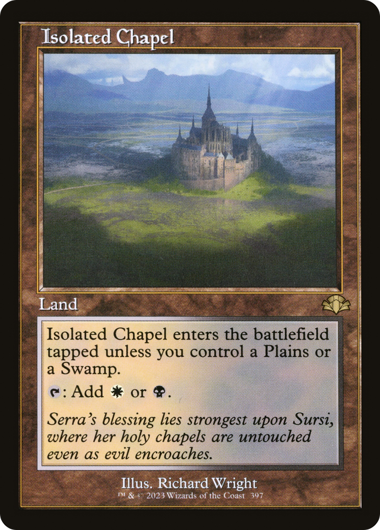 Isolated Chapel (Retro) [Dominaria Remastered] | Gamers Paradise