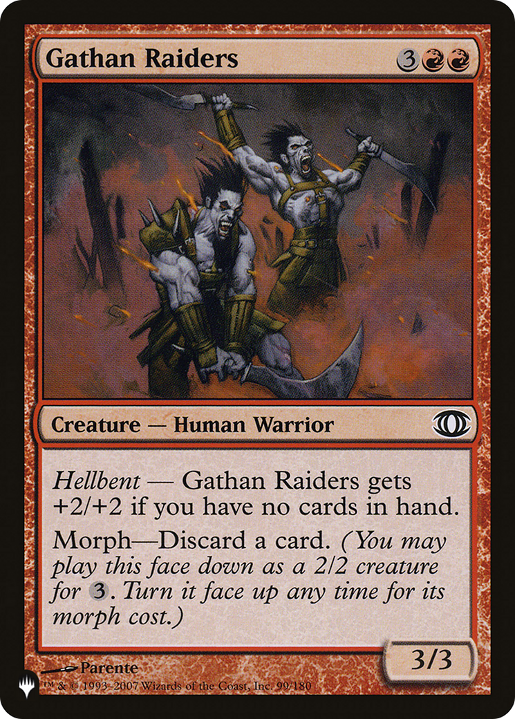 Gathan Raiders [The List] | Gamers Paradise