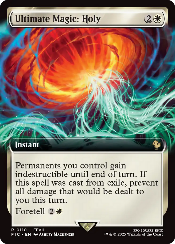 Ultimate Magic: Holy (Extended Art) [FINAL FANTASY Commander] | Gamers Paradise