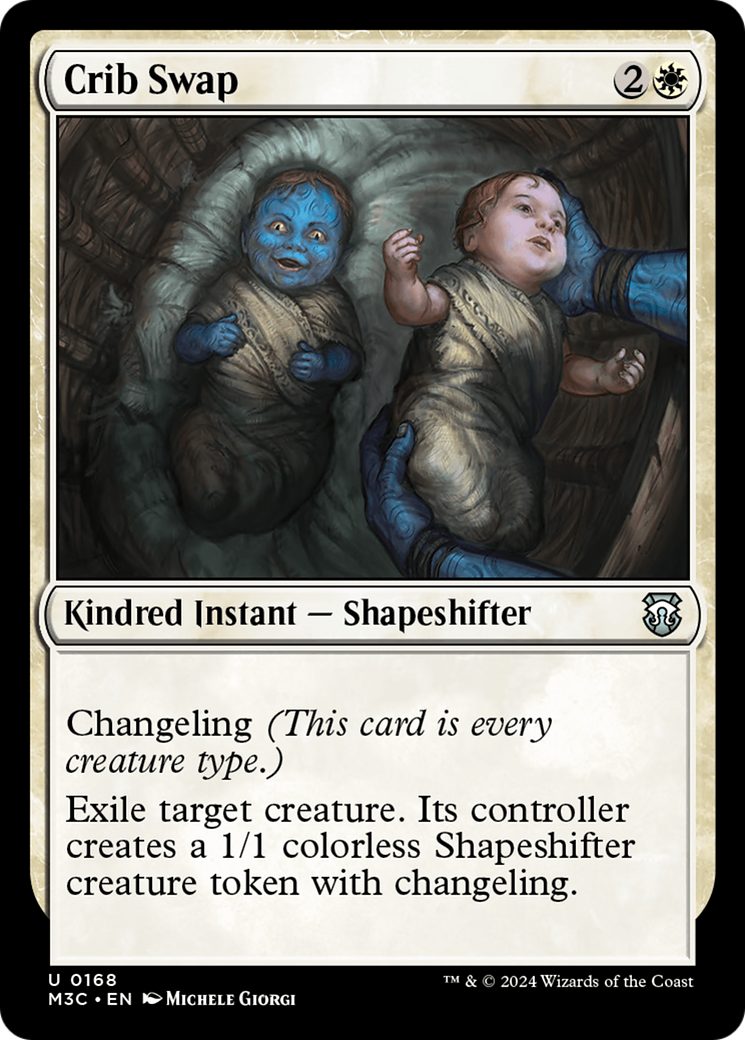 Crib Swap (Ripple Foil) [Modern Horizons 3 Commander] | Gamers Paradise
