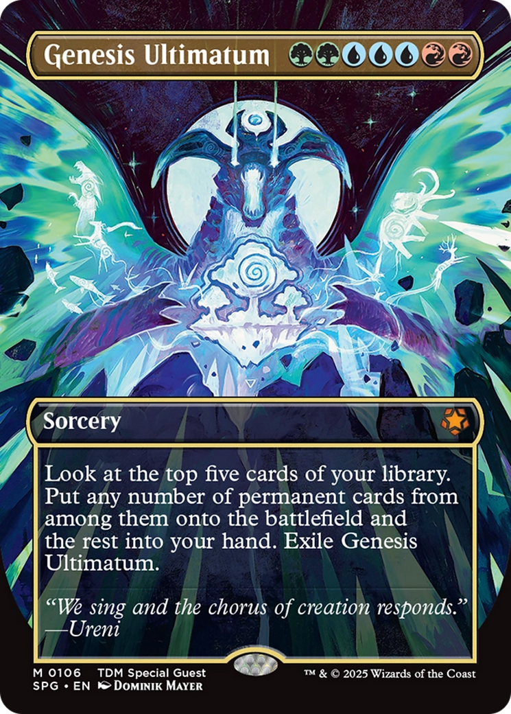 Genesis Ultimatum (Borderless) [Tarkir: Dragonstorm Special Guests] | Gamers Paradise