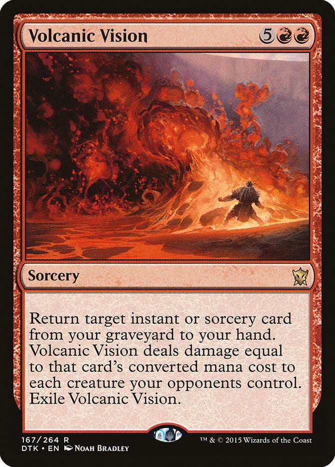 Volcanic Vision [Dragons of Tarkir] | Gamers Paradise