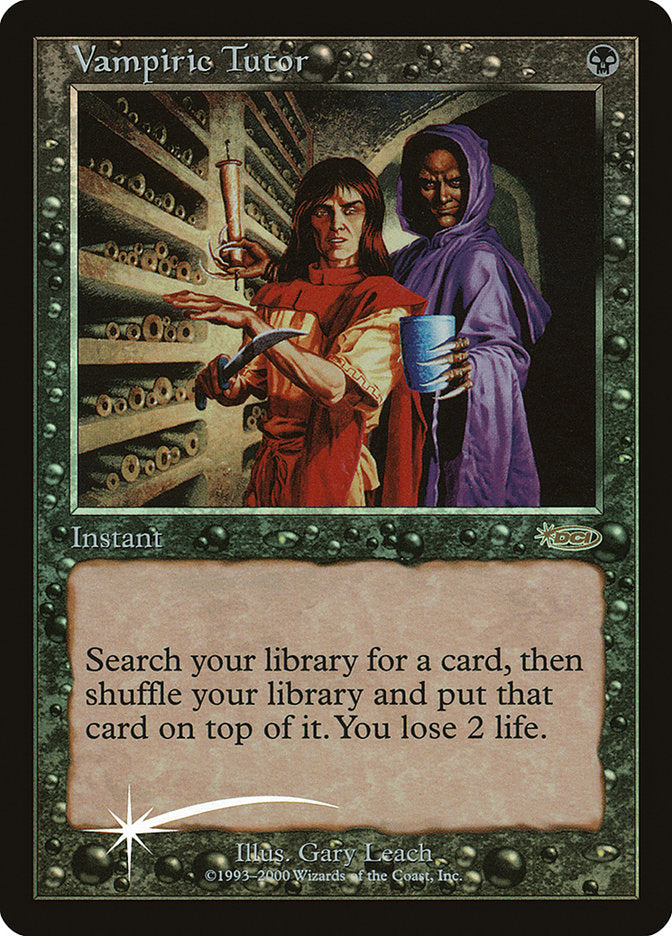 Vampiric Tutor [Judge Gift Cards 2000] | Gamers Paradise