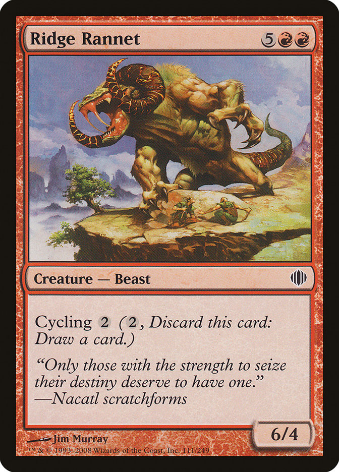 Ridge Rannet [Shards of Alara] | Gamers Paradise