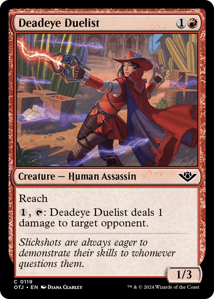 Deadeye Duelist [Outlaws of Thunder Junction] | Gamers Paradise