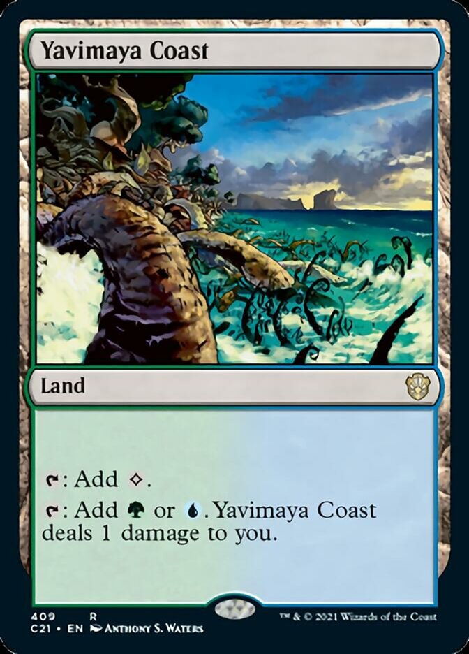 Yavimaya Coast [Commander 2021] | Gamers Paradise