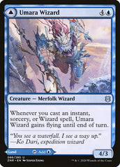 Umara Wizard // Umara Skyfalls [Zendikar Rising] | Gamers Paradise