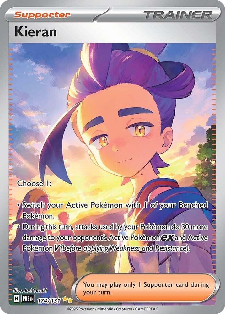 Kieran (174/131) [Scarlet & Violet: Prismatic Evolutions] | Gamers Paradise