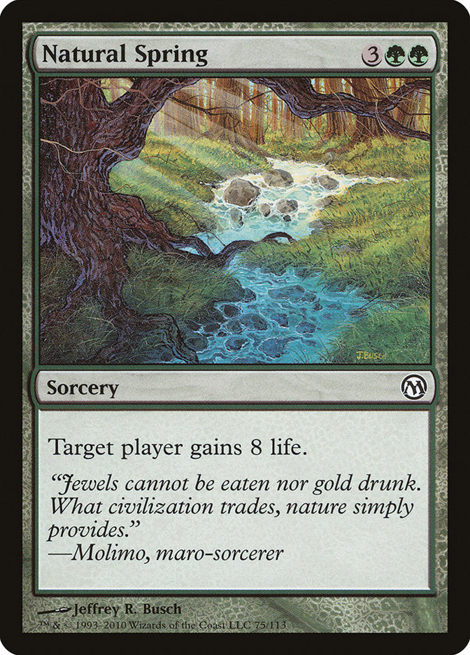 Natural Spring [Duels of the Planeswalkers] | Gamers Paradise