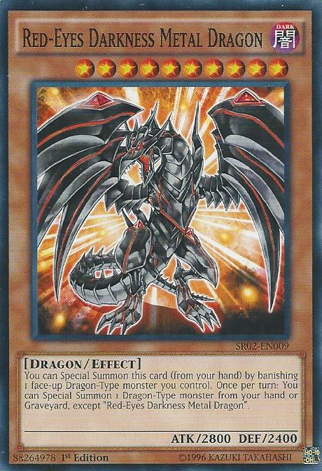 Red-Eyes Darkness Metal Dragon [SR02-EN009] Common | Gamers Paradise