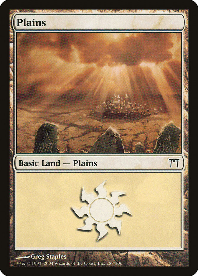 Plains (288) [Champions of Kamigawa] | Gamers Paradise