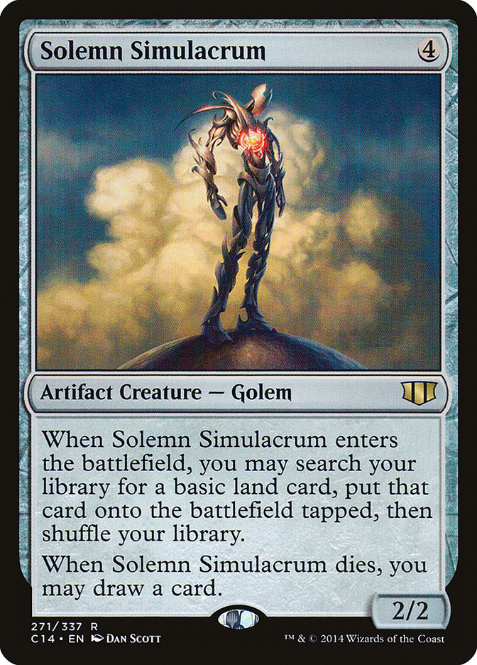 Solemn Simulacrum [Commander 2014] | Gamers Paradise