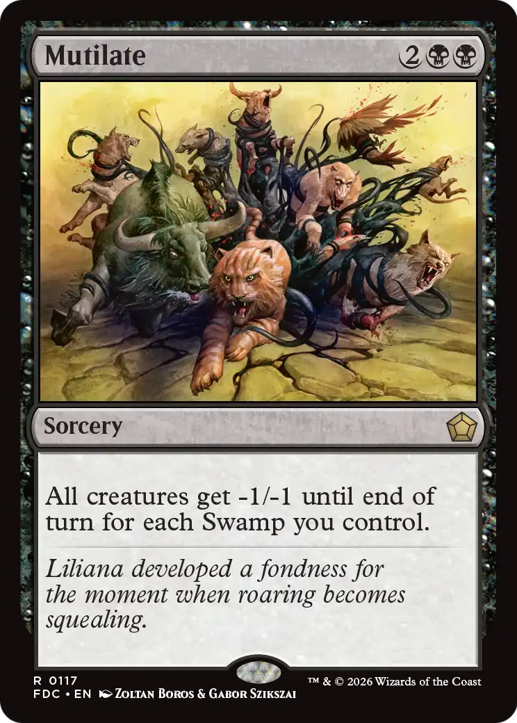 Mutilate [Foundations Commander] | Gamers Paradise