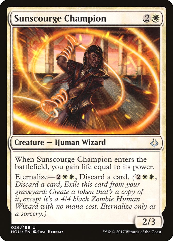 Sunscourge Champion [Hour of Devastation] | Gamers Paradise