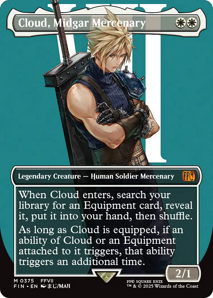 Cloud, Midgar Mercenary (Borderless) [FINAL FANTASY] | Gamers Paradise