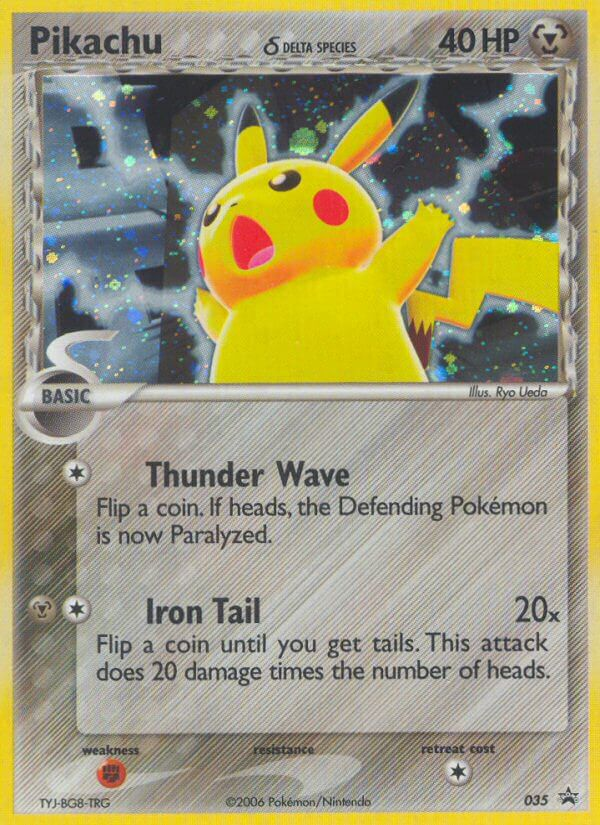 Pikachu (035) (Delta Species) [Nintendo: Black Star Promos] | Gamers Paradise