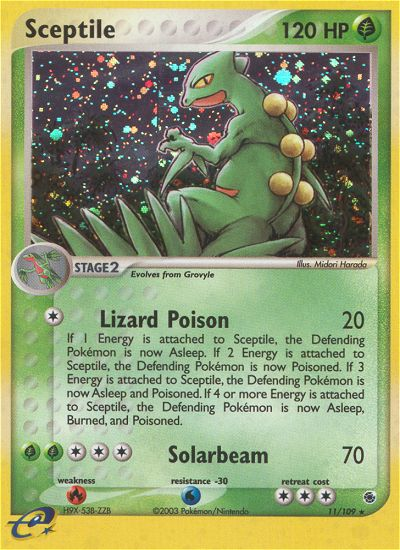 Sceptile (11/109) [EX: Ruby & Sapphire] | Gamers Paradise