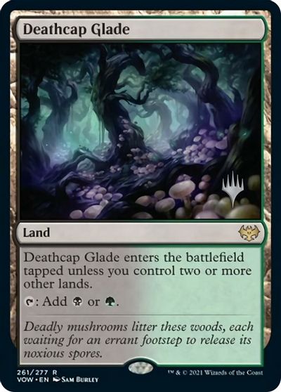 Deathcap Glade (Promo Pack) [Innistrad: Crimson Vow Promos] | Gamers Paradise